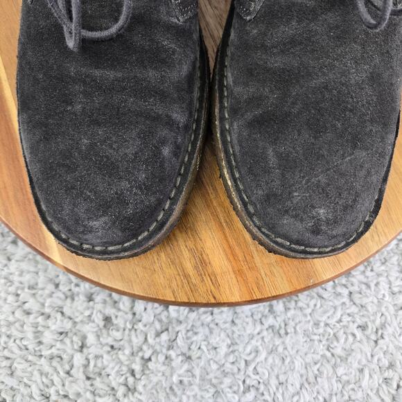 Polo Ralph Laruen Mens 9.5D King Bo Gray Suede Casual Crepe Sole Chukka Boot main image 6